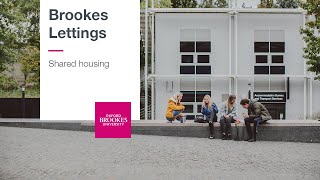 Brookes Lettings student accommodation in shared houses  Oxford Brookes University [upl. by Lemmor]