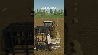 🍂 Bale Bundler 🐏 Farming Simulator 22 [upl. by Glover]