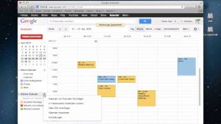 How to ICS KalenderDatei in den GoogleKalender importieren [upl. by Catlee]