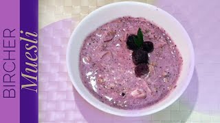 Bircher Muesli Recipe  High in Fiber Swiss style healthy Breakfast [upl. by Virge]