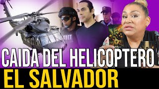 HELICOPTERO OFICIAL DEL SALVADOR LO QUE NO SABES DE SU CAIDA Y EL JEFE DE POLICIA [upl. by Elleiram]