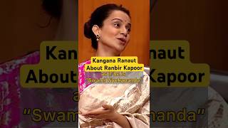 Kangana Ranaut speaking about Ranbir Kapoor in ITVAapKiAdalat IndiaTV  Kangana Ranaut Ranbir [upl. by Genny]