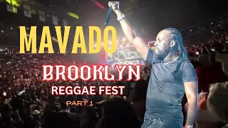 Mavado Takes Brooklyn by Storm at Reggae Fest 8312024  newyork live mavado [upl. by Annavaj]