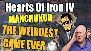 Hearts Of Iron 4 THE WEIRDEST GAME EVER  MANCHUKUO [upl. by Haimehen]