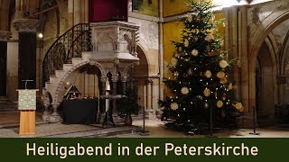 Heiligabend in der Peterskirche Leipzig  2021 [upl. by Menendez]