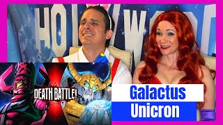 Death Battle Galactus vs Unicron Reaction  Marvel vs Transformers [upl. by Heath]