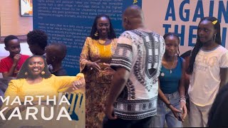 Hon Martha Karua with her granddaughters at the ‘Against the Tide’ book launch [upl. by Belmonte]