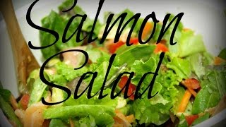 Summer Salad with Smoked Salmon [upl. by Airrej]