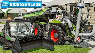 LS22 BIOGASANLAGE  Silage Rübenschnitzel Gärreste und mehr im Farming Simulator 22  Spotlight [upl. by Pippa245]