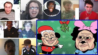 Mokeys Show  Contagious Christmas REACTIONS MASHUP [upl. by Dwain]