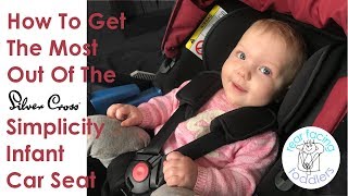 Has your baby grown out of the Silver Cross Simplicity car seat already Please watch this video [upl. by Shutz]