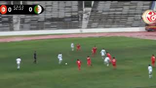 Algeria U20 vs Tunisia Mohamed El Amine Baghdaoui ASM Oran goal Adem Zorgane Paradou assist [upl. by Ahsiatal394]