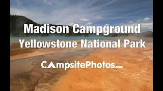 Madison Campground Yellowstone National Park Wyoming [upl. by Bakeman563]