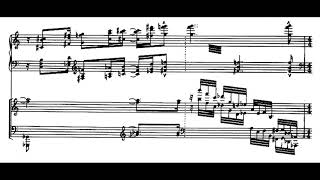 Ginastera  Piano Concerto № 1 with score 1961 [upl. by Etnoled]