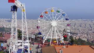 Tibidabo  Barcelona 4KUHD [upl. by Akenahc591]