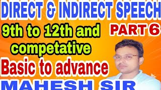 DIRECT INDIRECT SPEECH OPTATIVE AND EXCLAMATORY SENTENCE englishgrammar englishforupboard cbse [upl. by Elisee700]