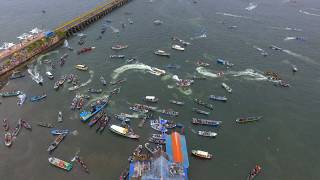 Desfile Náutico  TumacoNariño  Carnavales 2018 Phantom 3 Standard 1080p [upl. by Aicertap347]