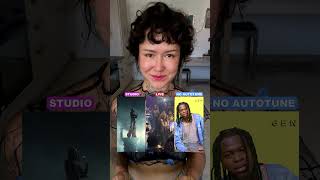 Jordan Adetunji  KEHLANI REMIX ft Kehlani Studio Vs Live Vs No Autotune trend kehlani music [upl. by Ah]