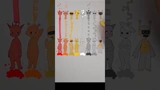 Incredibox Sprunki Line Matching Challenge sprunki shorts art viralvideo [upl. by Neva]