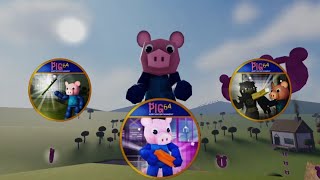 Roblox Pig 64  ALL COLLECTIBLES [upl. by Maurine]