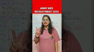 Army MES New Recruitment 2023  mrani01 jobhunting [upl. by Eustacia787]