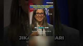 Jawaban Bernas Francesca Albanese Kepada Wartawan ttg Israel [upl. by Irahk]