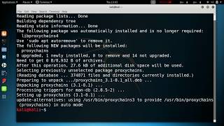 How to Install Tor  Proxychains on Kali Linux [upl. by Haiacim]