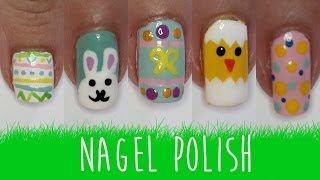 Fröhliche Ostern Nägel Tutorial [upl. by Yekim467]