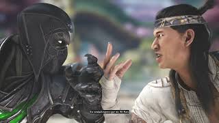 MK1 Noob Saibot Vs Liu Kang Dialogos Español [upl. by Dougall800]