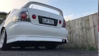 Toyota Altezza RS200 Exhaust Sound [upl. by Anemix]