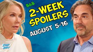 Bold and Beautiful 2Week Spoilers Aug 516 BrookeRidge Chaos amp Huge Crossovers boldandbeautiful [upl. by Cornelius263]