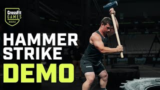 Hammer Strike Demo — 2024 CrossFit Games [upl. by Reifel]