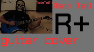 Rammstein Mein Teil guitar cover riff [upl. by Ellenehc962]