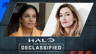 Halo The Series Declassified S2 E3  Natascha McElhone and Shabana Azmi Bring The Power [upl. by Suhploda735]