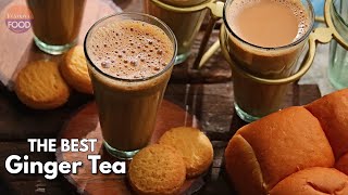 అల్లం టీ కి నిజమైన టిప్స్ కొలతలు  Best Ginger Tea Recipe with tips Allam tea vismai food [upl. by Hathaway]