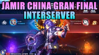 JAMIR INTERSERVER CHINA GRAN FINAL AHORA SE JUEGA EN CHINA Y GLOBAL SIGUE BUG F POR LAS FLORES [upl. by Edalb]