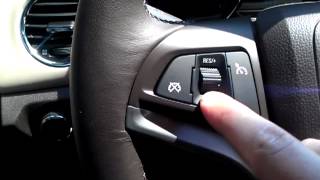 Chevy Cruze Cruise Control [upl. by Solracnauj]