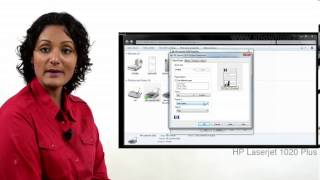 HP LaserJet 1020 Plus  Adjusting Printer Settings [upl. by Ellierim]