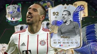 NO TIENE SENTIDO RIBERY 92 ICONO TOTY REVIEW  EA FC 24 ULTIMATE TEAM [upl. by Ennairej]