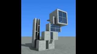 Tadao Ando 4x4 Animation [upl. by Ninahs514]