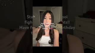 start a middle school fight fypシ youtubeshorts blowup viral middle school fight birthday [upl. by Aisiram]