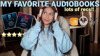 audiobook recommendations my fav audio reads from all genres 📖🎧 [upl. by Lewendal831]