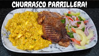 Churrasco Parrillera con trigo receta de la abuela  Abelca [upl. by Cally]