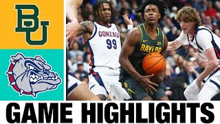 6 Gonzaga vs 8 Baylor Highlights  NCAA Mens Basketball  2024 College Basketball [upl. by Mitran]