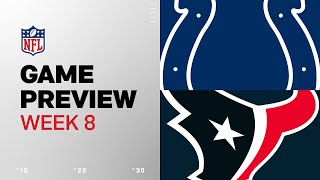 Indianapolis Colts vs Houston Texans  2024 Week 8 Game Preview [upl. by Neila]