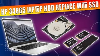 How Open HP 348g5 Laptop  Laptop HDD Replace With SSD  SSD Up Gradation In Laptop  Technical Gyan [upl. by Freud]