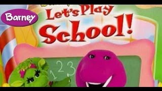 Barney  Lets Play School [upl. by Mellette]