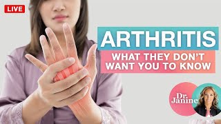 Arthritis  What They Don’t Want You to Know  Dr J9 Live [upl. by Nyved]