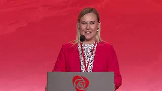 Lene Vågslid  Arbeiderpartiets landsmøte 2023 [upl. by Gati]