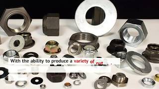 Custom Nuts amp Washers  Different Types Materials Grades  National Bolt [upl. by Paulette551]